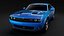 3D dodge challenger rt