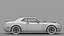3D dodge challenger rt