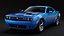 3D dodge challenger rt