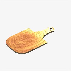 3D cutting board model