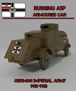 BUSSING A5P ARMOURED CAR