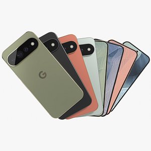 Google Pixel 11 Pro XL All Colors 3D model