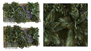 green wall set 041
