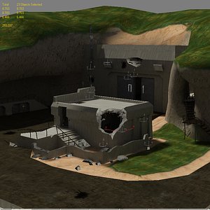 Sci fi Abandonded Base