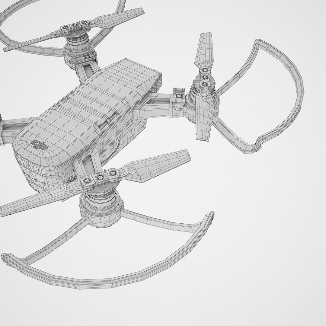 3D Dji Spark Model - TurboSquid 1338709
