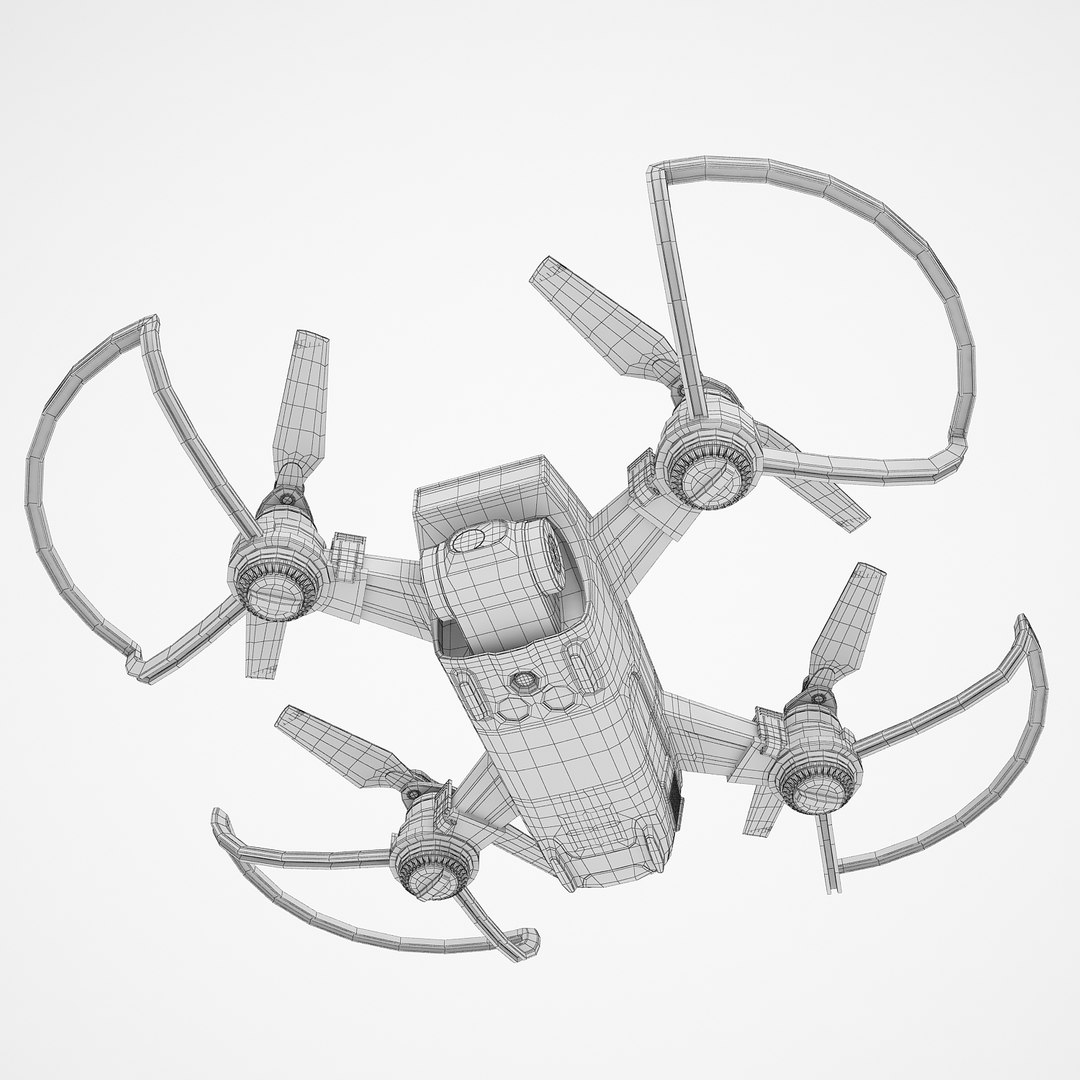 3D Dji Spark Model - TurboSquid 1338709