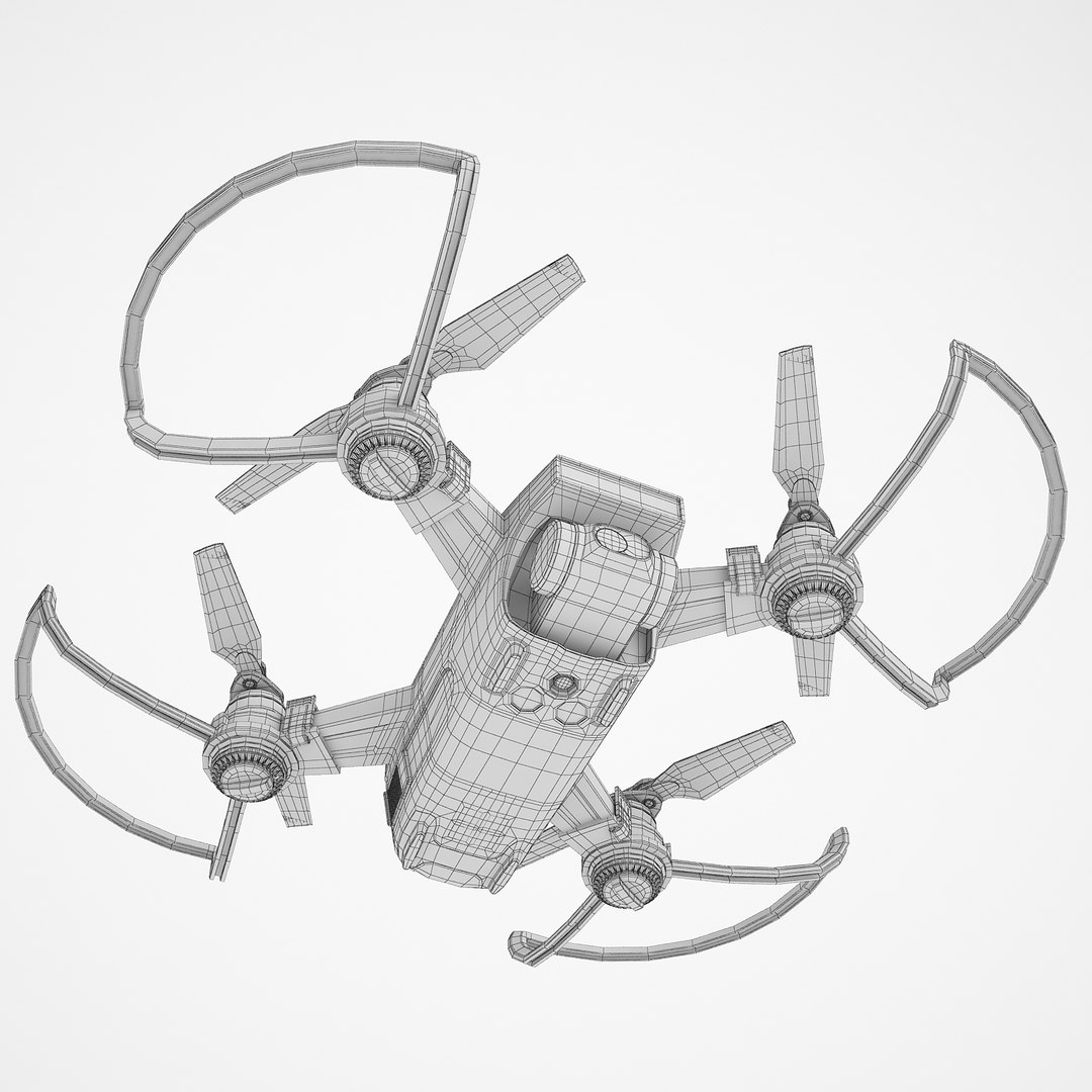3D Dji Spark Model - TurboSquid 1338709