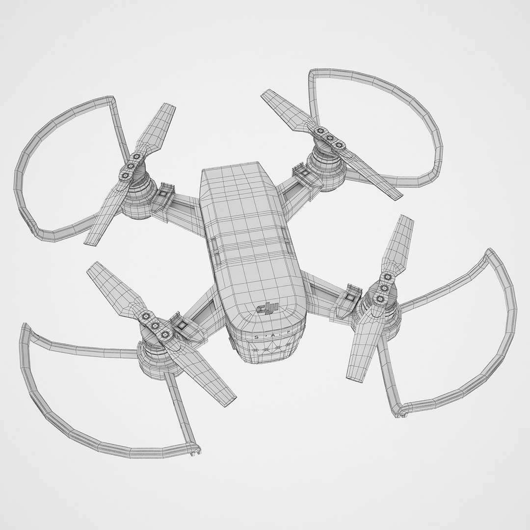 3D Dji Spark Model - TurboSquid 1338709