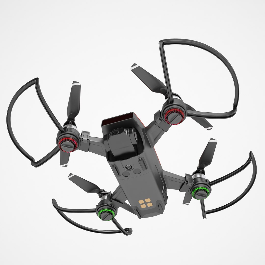 3D Dji Spark Model - TurboSquid 1338709