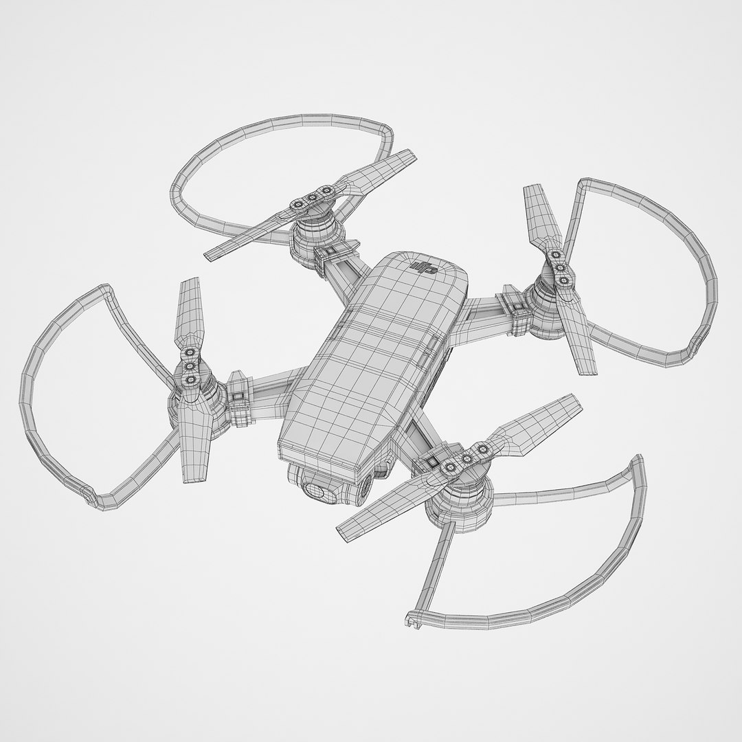 3D Dji Spark Model - TurboSquid 1338709