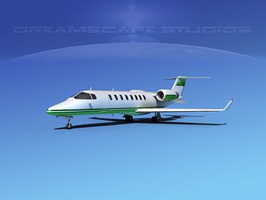 3ds bombardier lear jet 45
