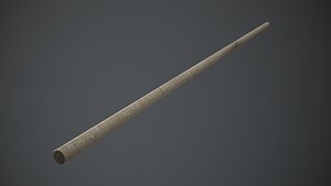 3D Wushu Staff