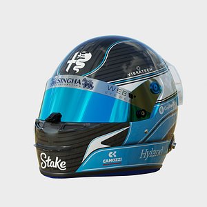 F1 Valtteri Bottas Helmet 2023