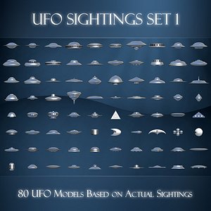 3d model ufo sightings 1