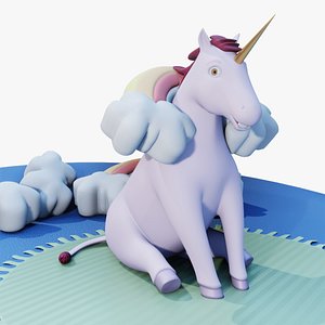 unicorn 3D