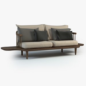 Fly Lounge Sofa with Side Tables