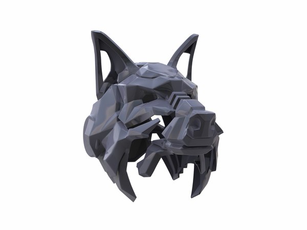 울프 DJ 헬멧 3D 모델 TurboSquid 1909512