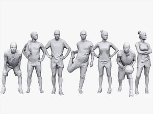 3d people sports pack