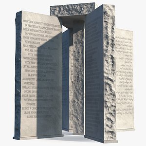 Georgia Guidestones Monument
