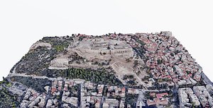 3D Acropolis of Athens - Parthenon- panoramic
