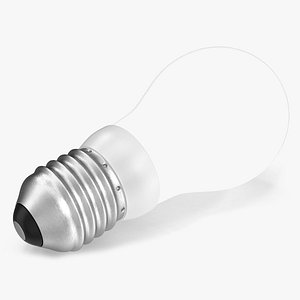 Energy Saving LED Light Bulb Illuminated 3D