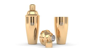 Cocktail Shaker 3D model