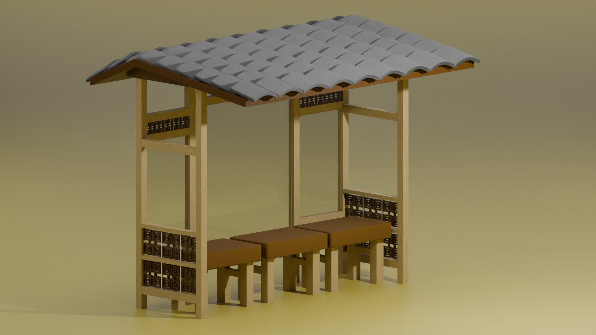 Bus Stop In Chinese Style 3D model https://p.turbosquid.com/ts-thumb/2Y/ORM0dE/hA/render1/png/1736490427/1920x1080/fit_q87/bcaf195771b0d95c3a8a2c89d6deb04e48b3411e/render1.jpg