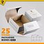 25가지 조립식 포장 상자 Vol 01