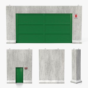 Fortified Concrete Perimeter Wall System