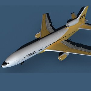 Lockheed L-1011-50 Northeast 3D model