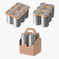 Paperboard Packaging with Aluminium Cans Collection