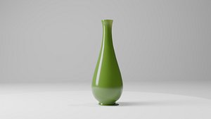 Realistic vase glass 3D