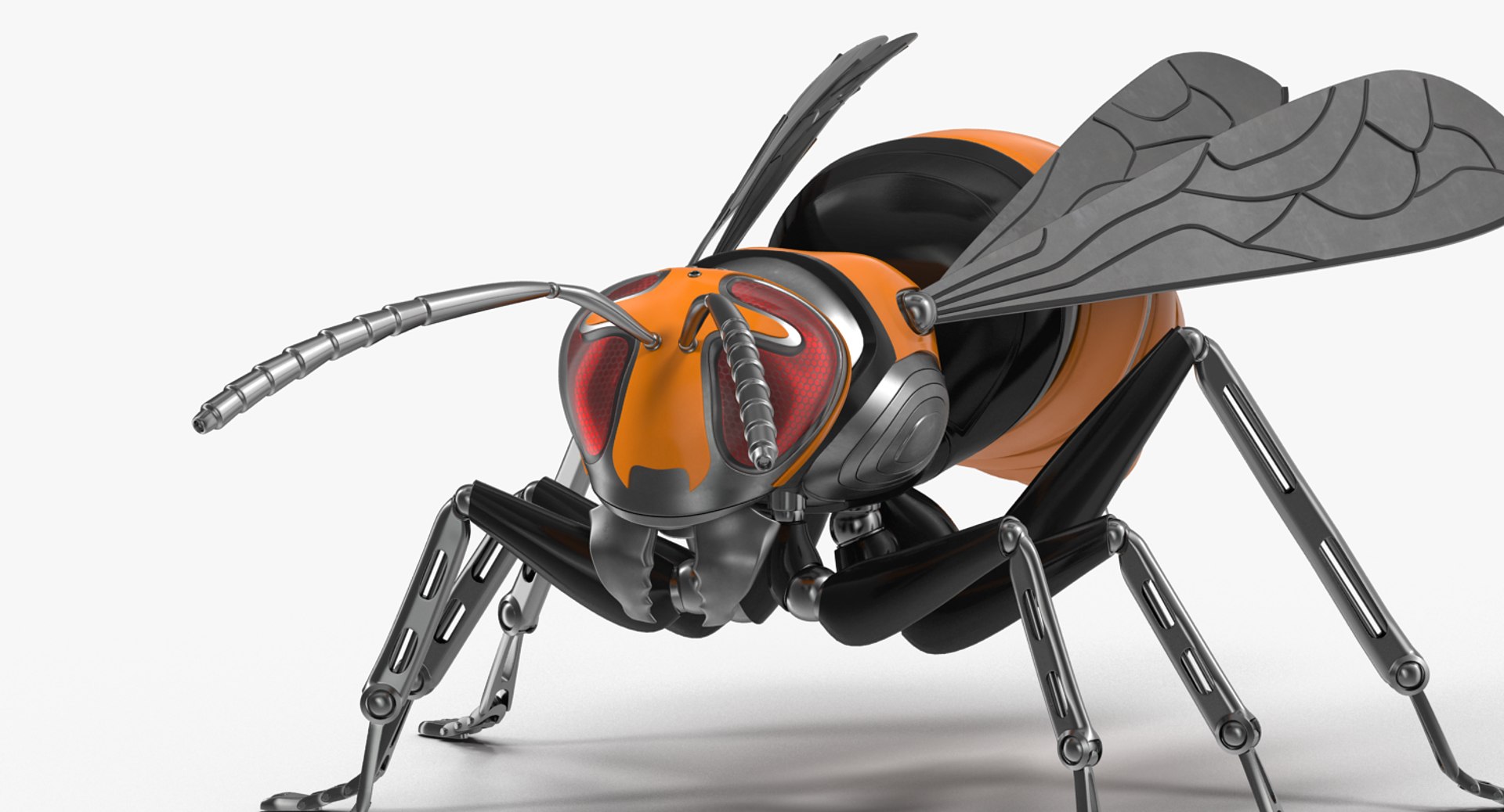 Robotic Wasp Model - TurboSquid 1248590