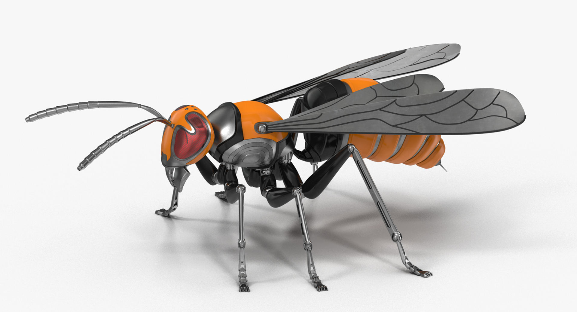 Robotic Wasp Model - TurboSquid 1248590