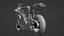 Modèle 3D de la Ducati 1098R Superbike italienne Modèle 3D low-poly
