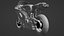 Modèle 3D de la Ducati 1098R Superbike italienne Modèle 3D low-poly