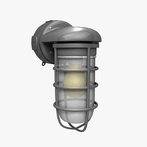 obj industrial wall mount exterior light