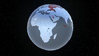 earth stylized oil