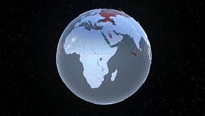 earth stylized oil