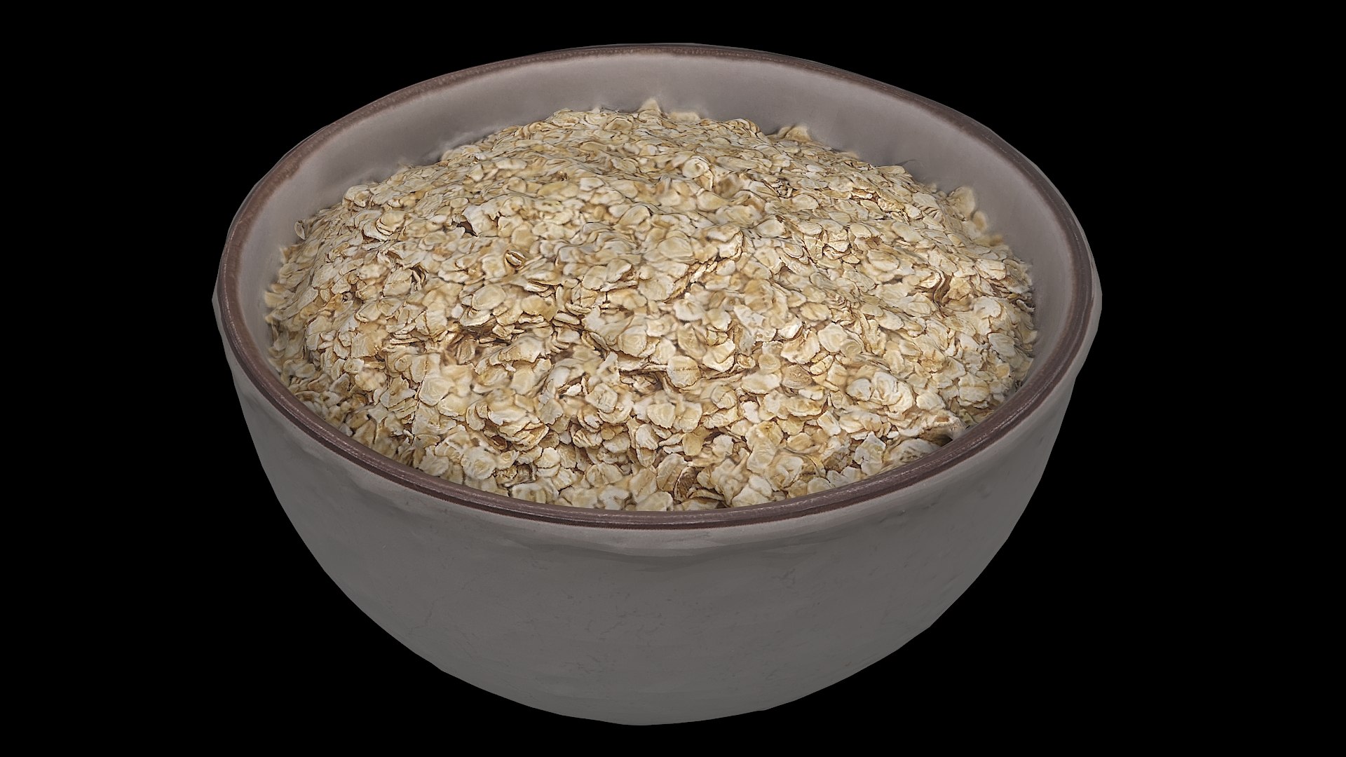 Oatmeal 01 Model - TurboSquid 2061598