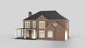 3D Neighborhood House 11T4 model