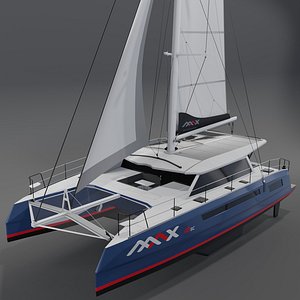 Max Cruise 48 SC 3D Model PBR