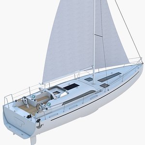 Sailing Yacht 3D model