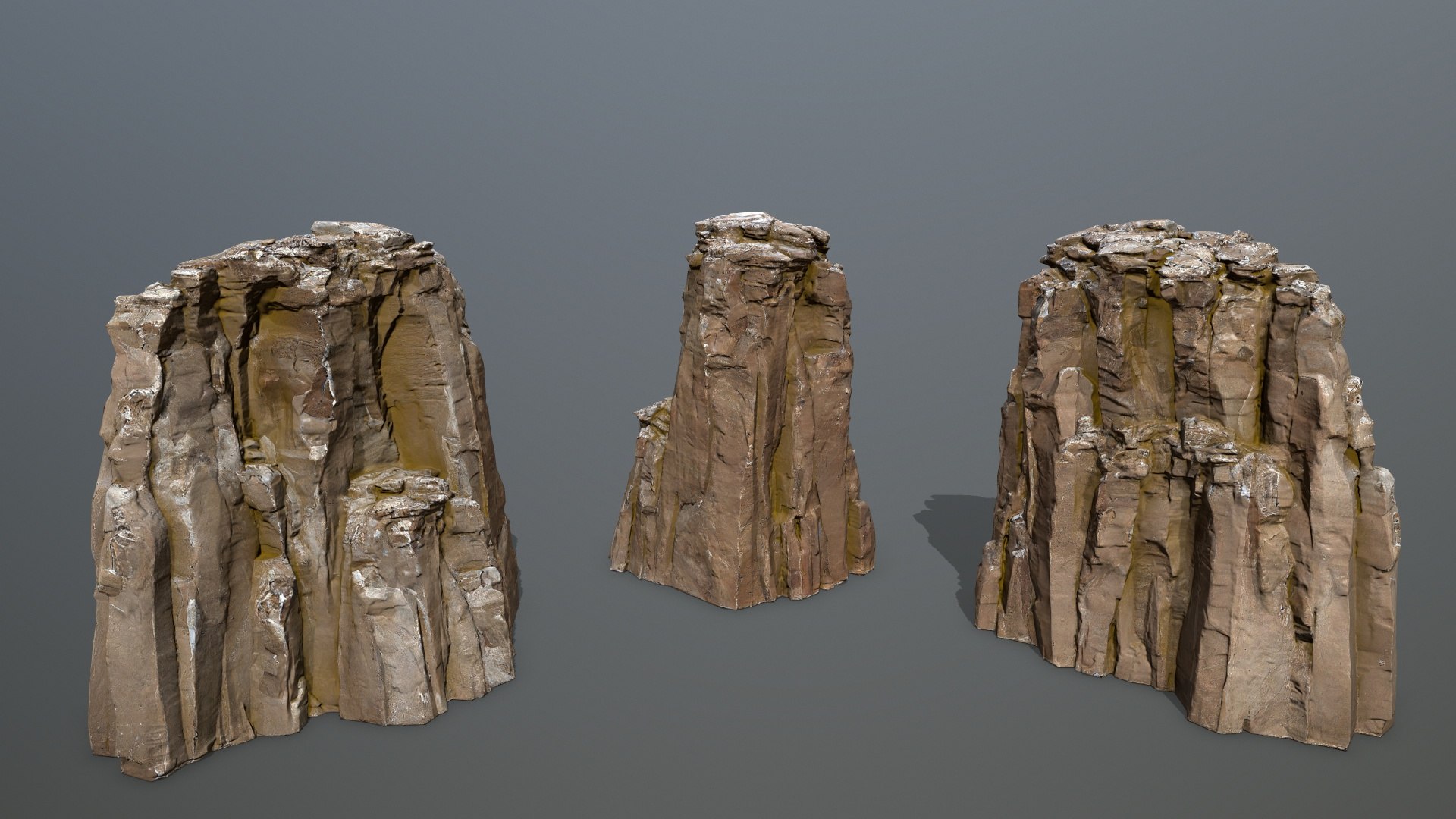 Old Rock Set 3D - TurboSquid 2422852