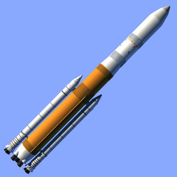 nasa rocket spacecraft 3d max