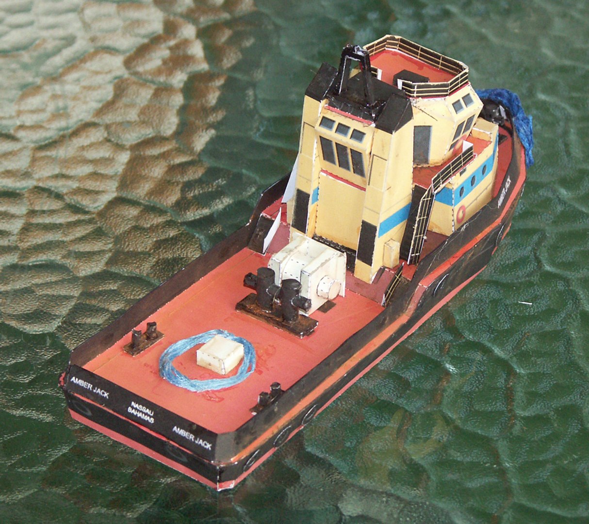 Tugboat Amber Smith 3d Model