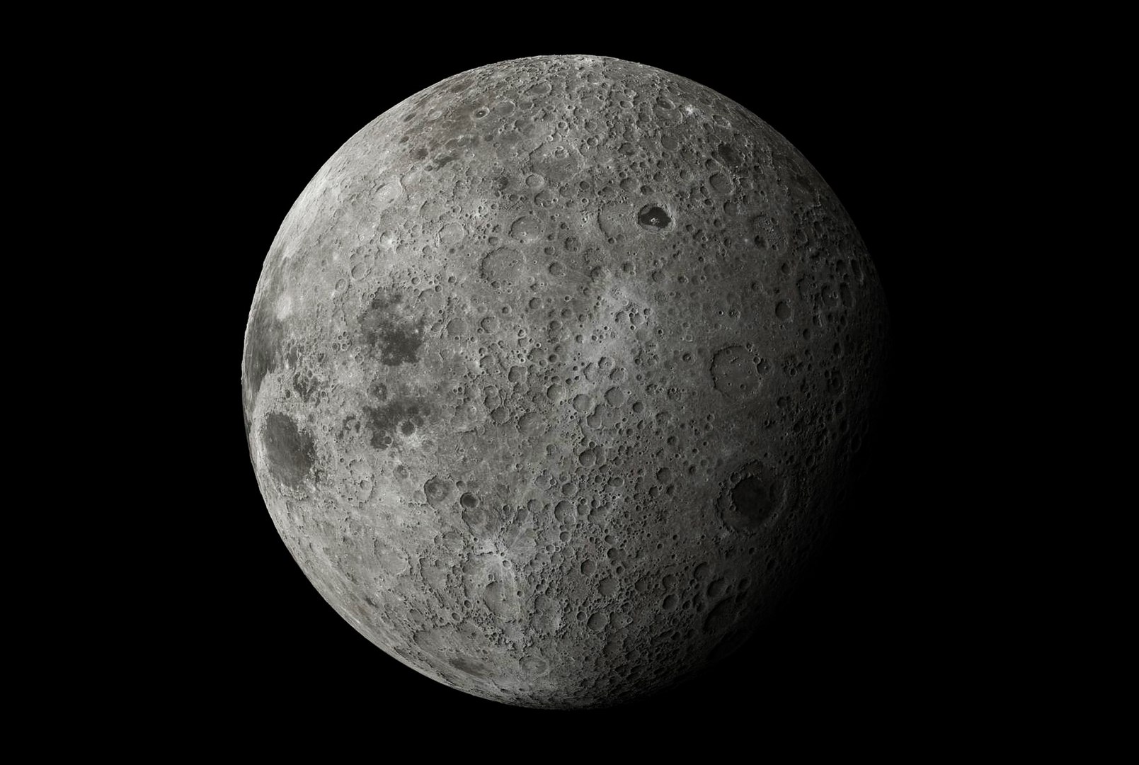3D A Large Rock Formation In The Middle Of Nowhere Moon - TurboSquid ...