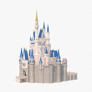 3d max fairytale castle