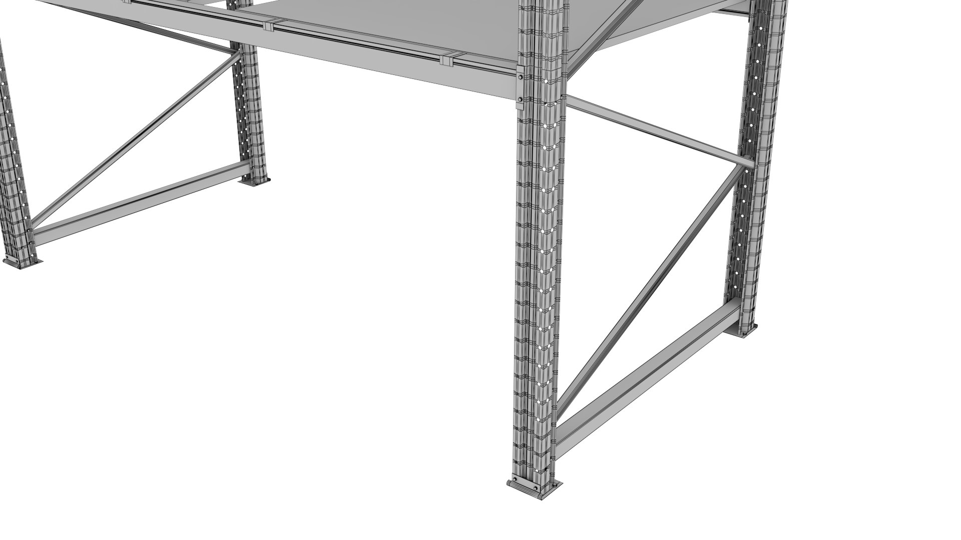 3D Storage Rack Model - TurboSquid 1540434