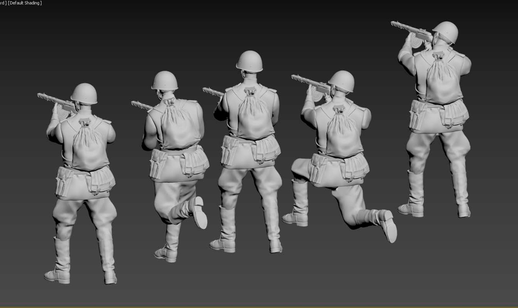 3D Model Soldier Ussr - TurboSquid 1469415